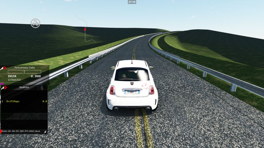 Otay Lake Sprint in Assetto Corsa — screenshot 1