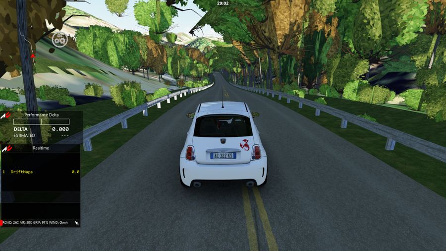 FOOTHILLS PARKWAY in Assetto Corsa — screenshot 1