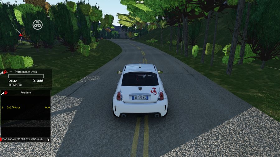 White Spar Road (South) in Assetto Corsa — screenshot 1