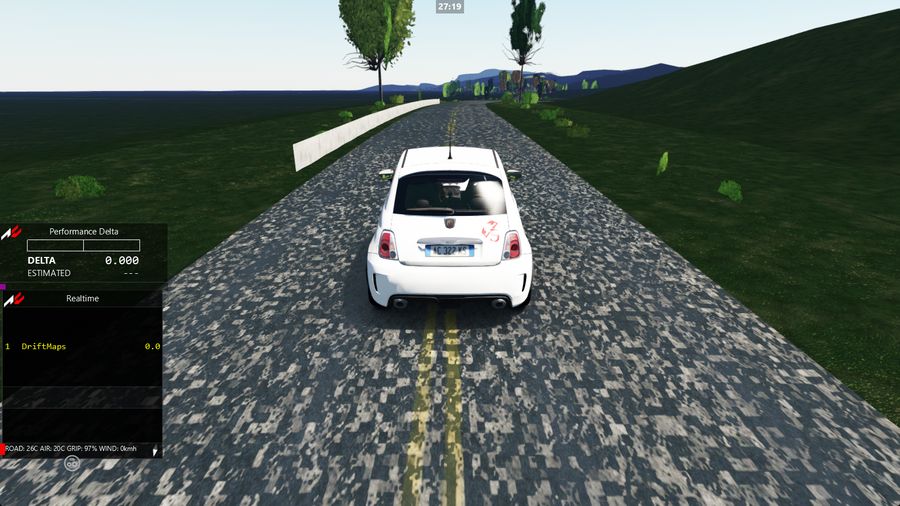 seaside backroads in Assetto Corsa — screenshot 2