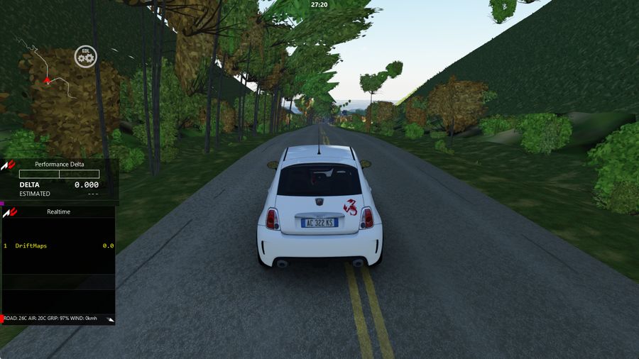 Hyde park downhill in Assetto Corsa — screenshot 2