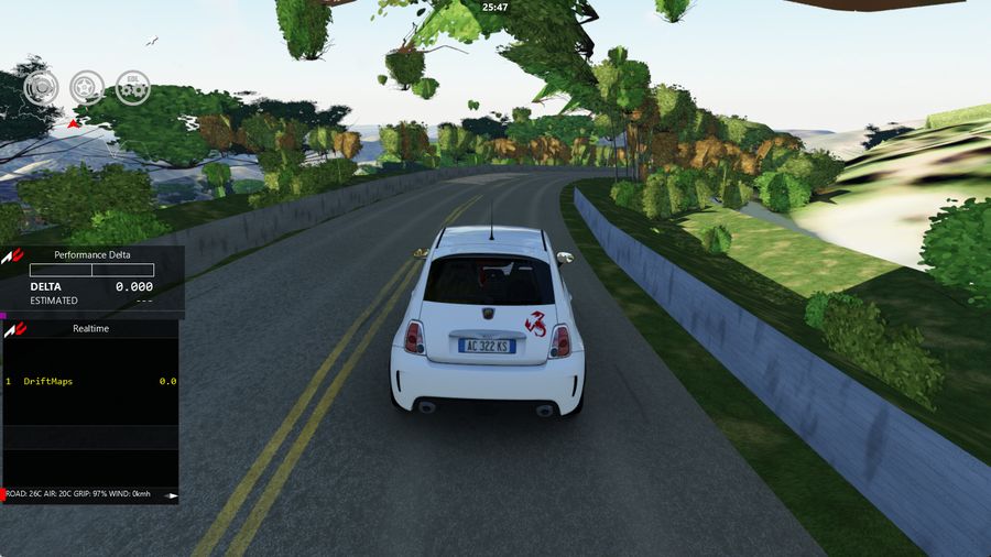 Hyde park downhill in Assetto Corsa — screenshot 3