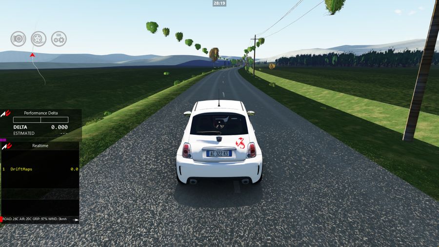 Cousane Gap Run in Assetto Corsa — screenshot 1