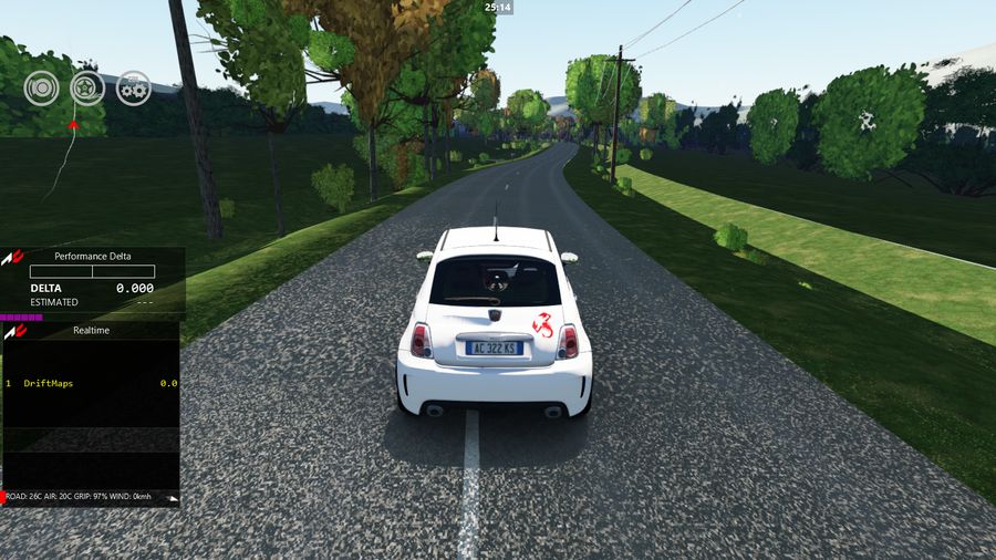 Cousane Gap Run in Assetto Corsa — screenshot 2