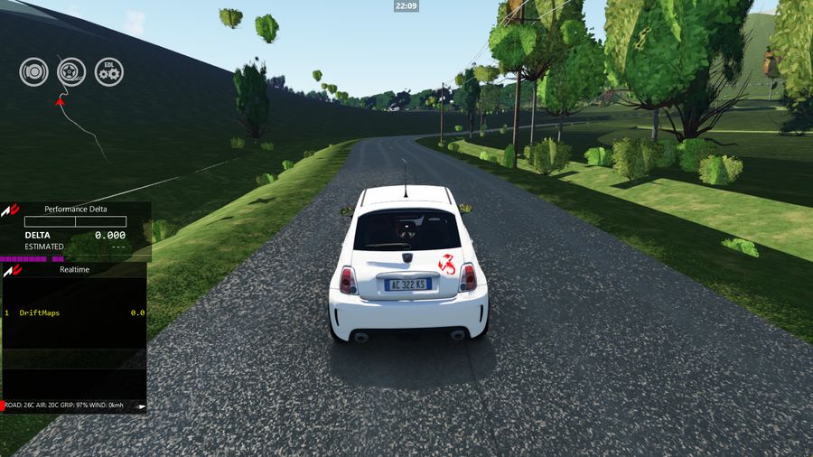 Cousane Gap Run in Assetto Corsa โ screenshot 3