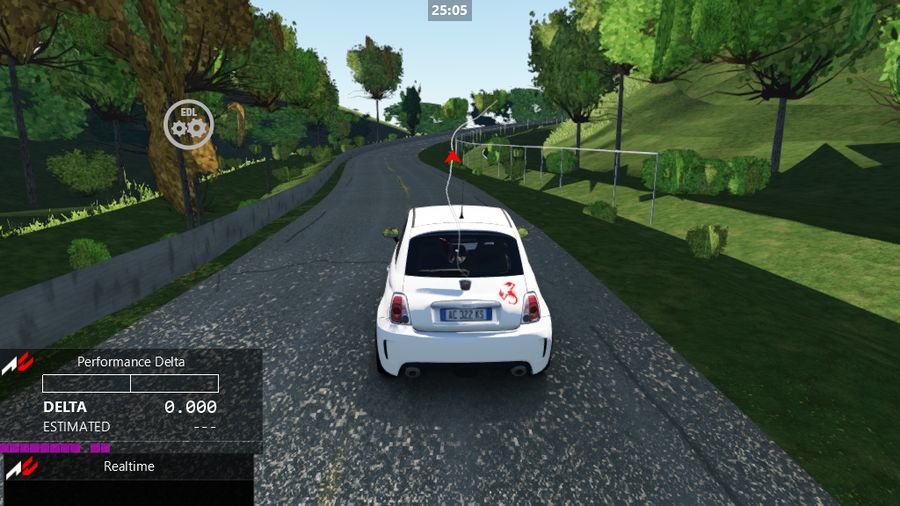 Crystal uphill in Assetto Corsa — screenshot 3