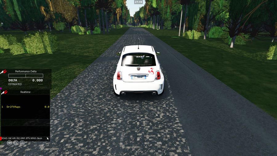 Uzpaliu kelias in Assetto Corsa — screenshot 2