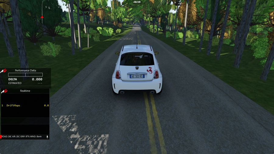Clinton Rd New Jersey in Assetto Corsa — screenshot 1