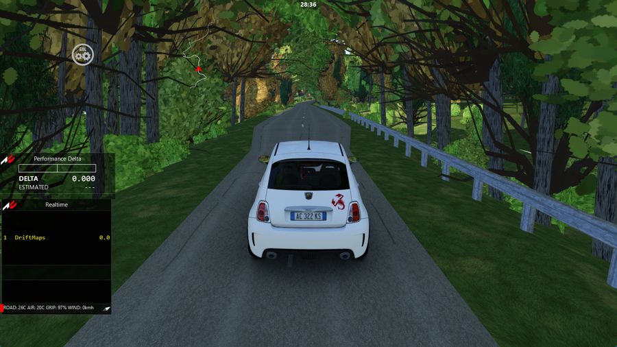 Road 1774, Bojnice, Slovakia in Assetto Corsa — screenshot 2