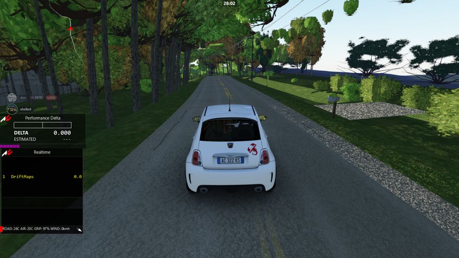 Red Hill Rd in Assetto Corsa — screenshot 2