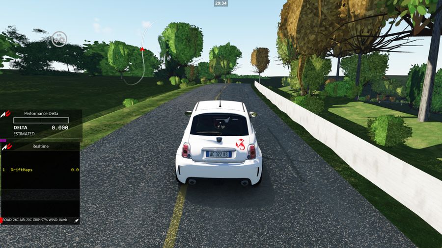 Mililani Memorial Park Road, Hawaii in Assetto Corsa — screenshot 1