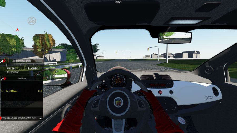 Valley parkway into meadows dr in Assetto Corsa — screenshot 1