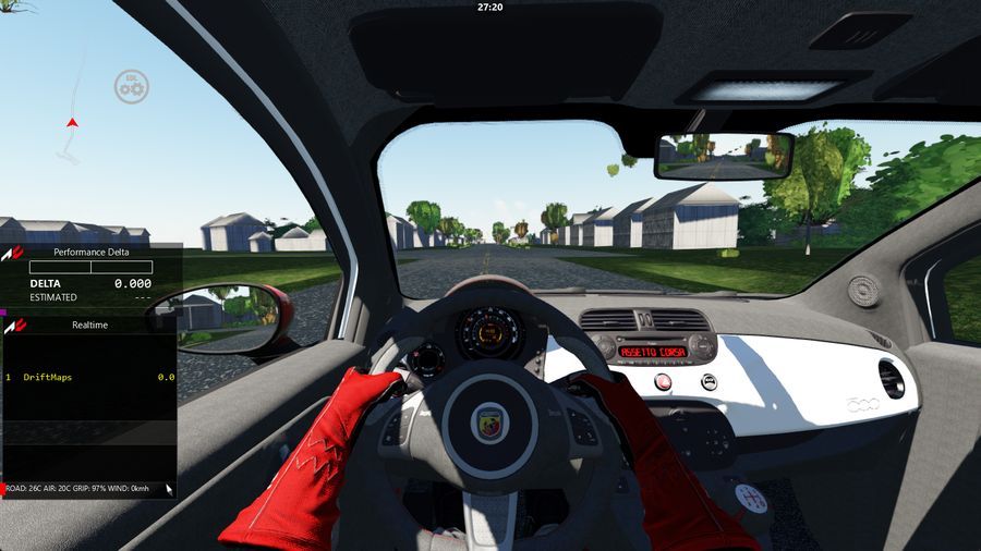 Valley parkway into meadows dr in Assetto Corsa — screenshot 2