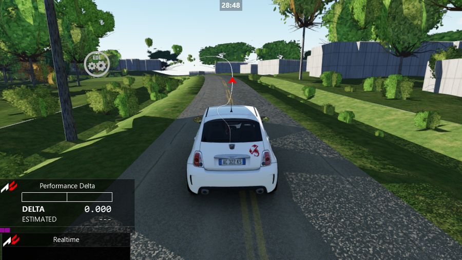 Kirk in the Hills Pace Drive in Assetto Corsa — screenshot 1