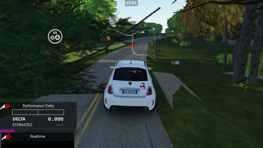 Kirk in the Hills Pace Drive in Assetto Corsa — screenshot 2