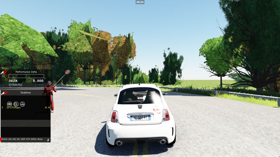 river road to 512 WA in Assetto Corsa — screenshot 1