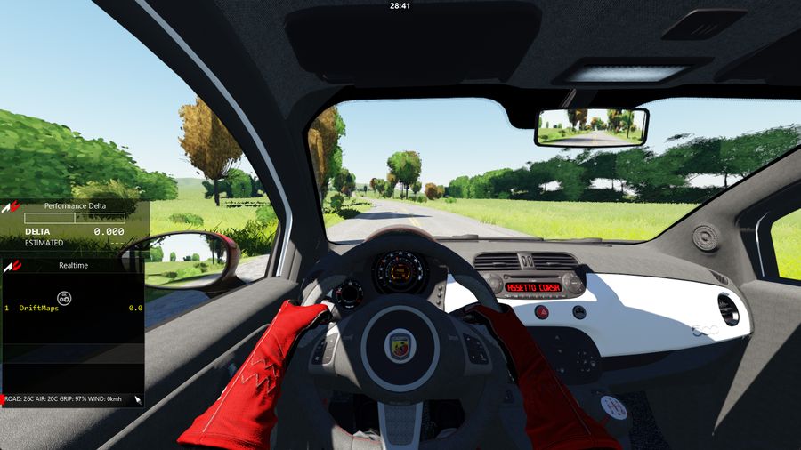 Harris Grade Rd in Assetto Corsa — screenshot 1
