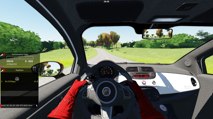 Harris Grade Rd in Assetto Corsa — screenshot 2