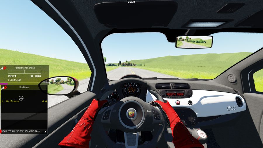 Harris Grade Rd in Assetto Corsa — screenshot 3