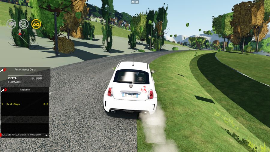 Huty hillclimb in Assetto Corsa — screenshot 1