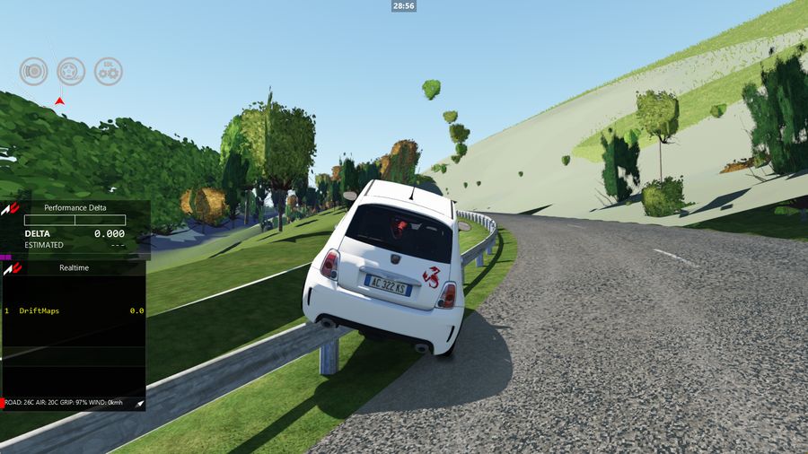 Huty hillclimb in Assetto Corsa — screenshot 2