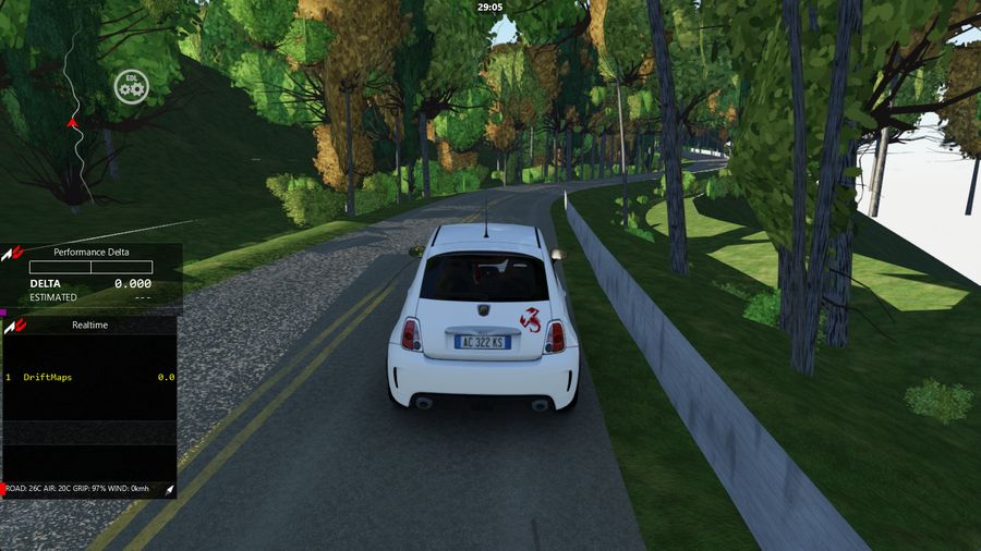 Redwood Rd in Assetto Corsa — screenshot 1