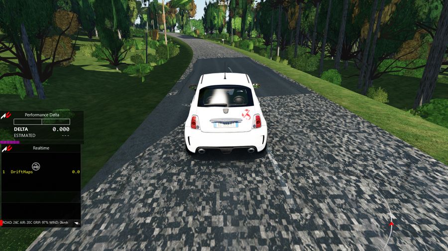 Kuršio pragaras in Assetto Corsa — screenshot 2