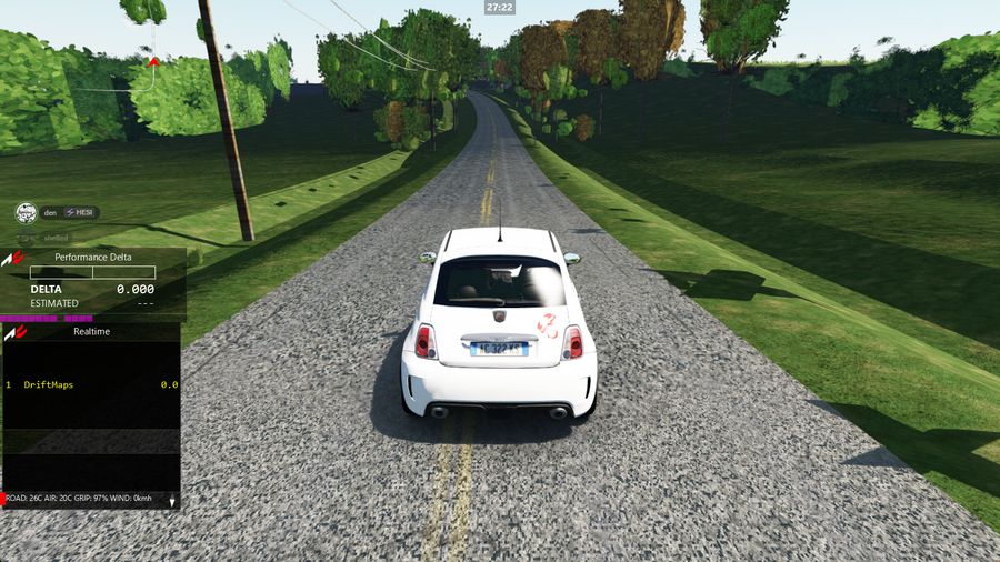 Kirk in the Hills Time Attack (FULL COURSE) in Assetto Corsa — screenshot 2