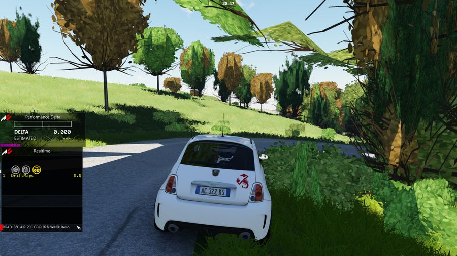 Paris Mountain Rd GA in Assetto Corsa — screenshot 2