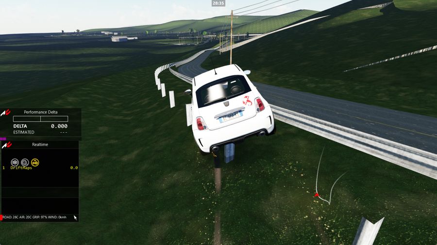 Softball Valley in Assetto Corsa โ screenshot 3