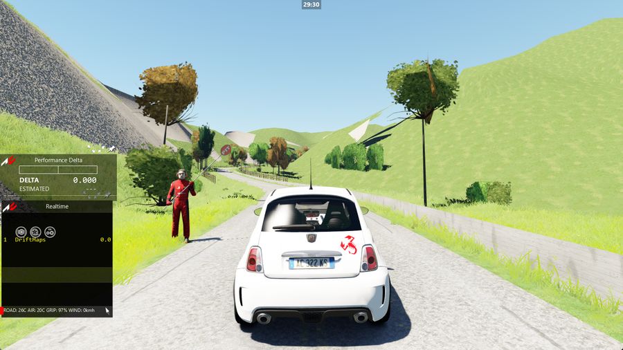 Old Creek Road in Assetto Corsa — screenshot 1