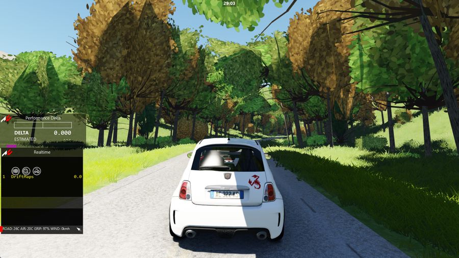 Old Creek Road in Assetto Corsa — screenshot 2