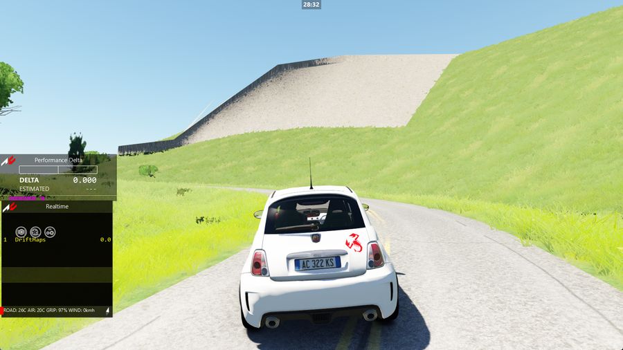 Old Creek Road in Assetto Corsa — screenshot 3