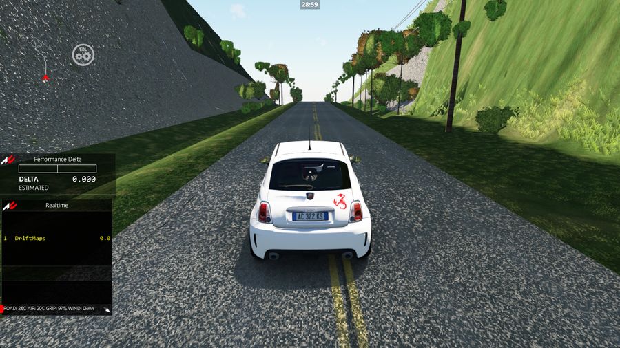 hyde park downhill in Assetto Corsa β screenshot 1