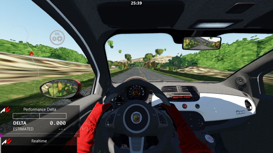 Hyde park uphill in Assetto Corsa — screenshot 3