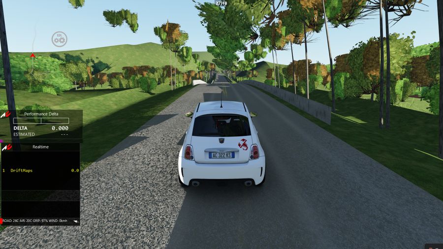 hyde park uphill in Assetto Corsa — screenshot 2