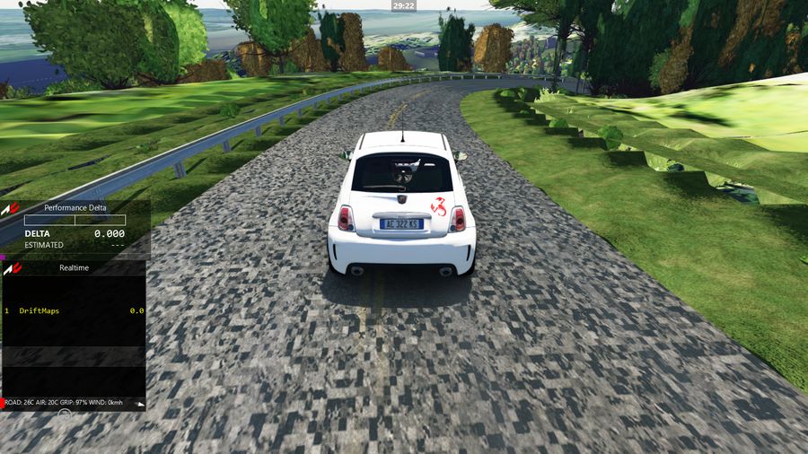 column hill in Assetto Corsa — screenshot 1