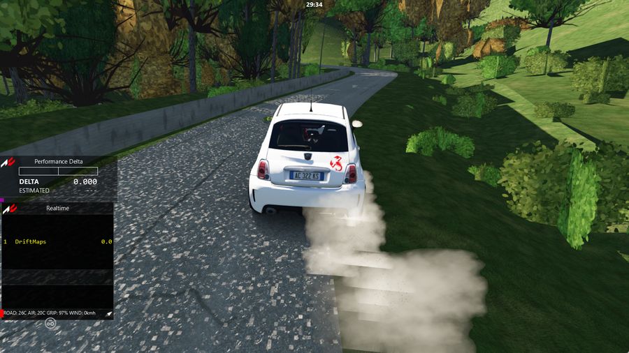 perfuma canyon rd in Assetto Corsa — screenshot 1