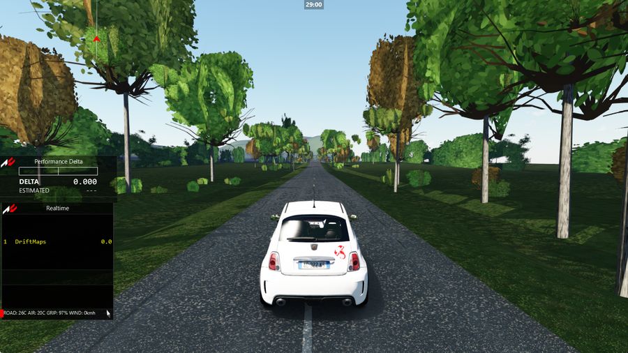 Pili Mountain Road in Assetto Corsa — screenshot 1