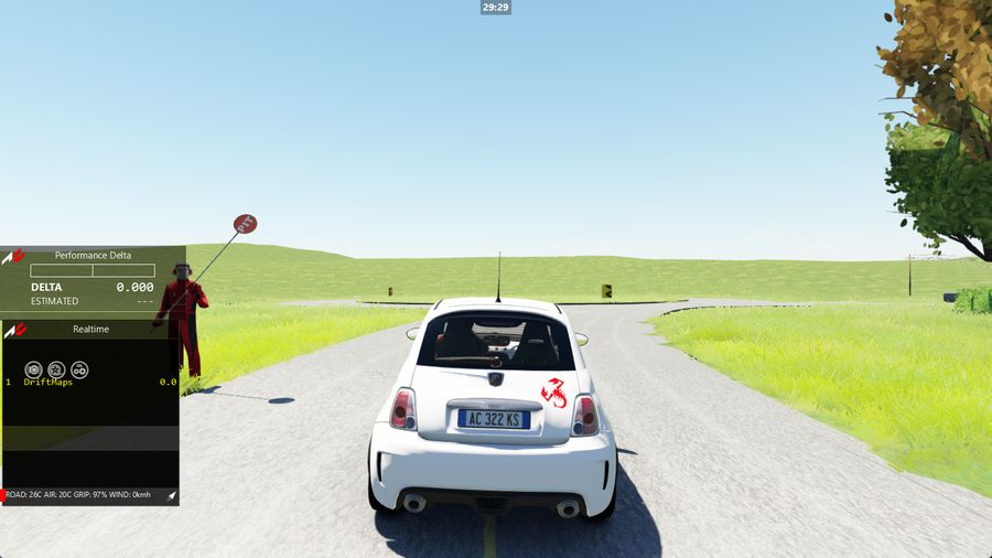 roundabout test pt 2 in Assetto Corsa β screenshot 1
