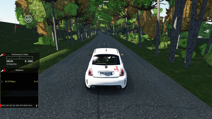 Paparciu pakatuske in Assetto Corsa — screenshot 1