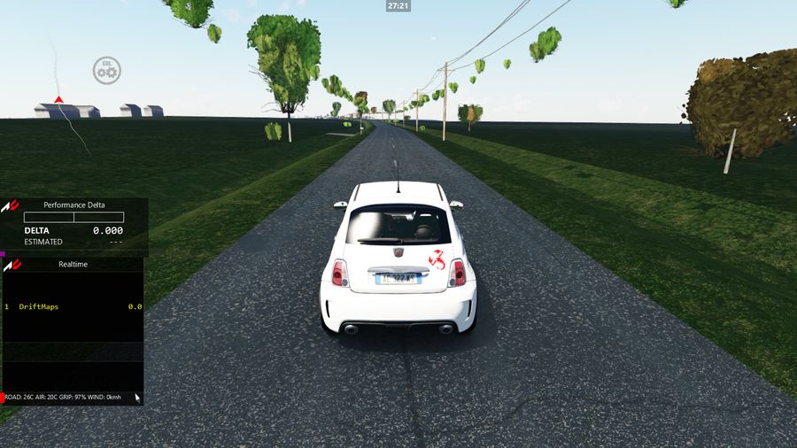 Paparciu pakatuske in Assetto Corsa — screenshot 2